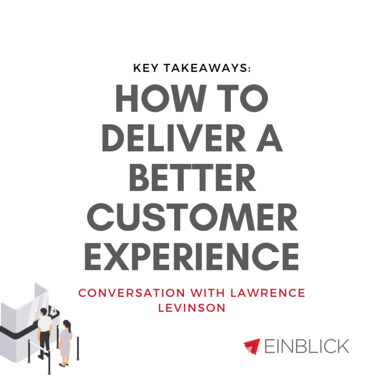 Takeaways - Interview with Lawrence Levinson