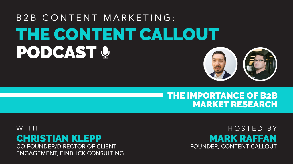Interview on “The Content Callout”