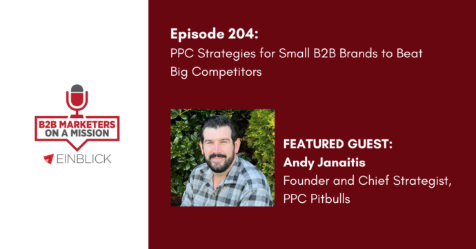 PPC Strategies for Small B2B Brands - Podcast Artwork