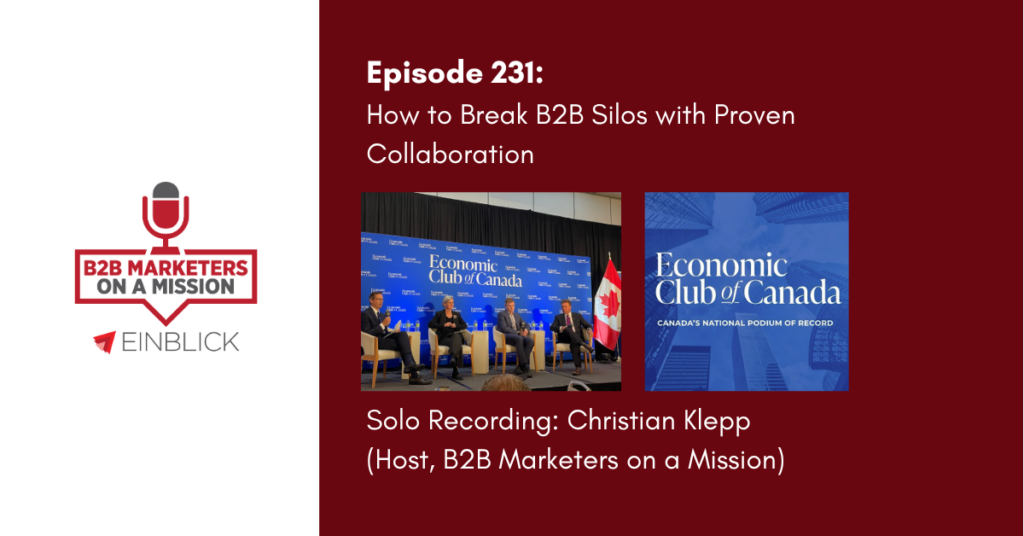How to Break B2B Silos with Proven Collaboration